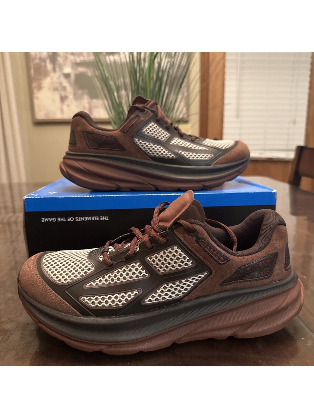 Hoka One One Clifton One9 S Brown 1173333 MCS Running Shoes Men’s 11 Women’s 12